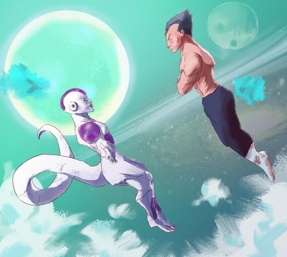 Frieza vs Vegeta